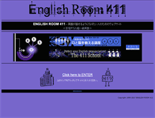 Tablet Screenshot of englishroom411.com